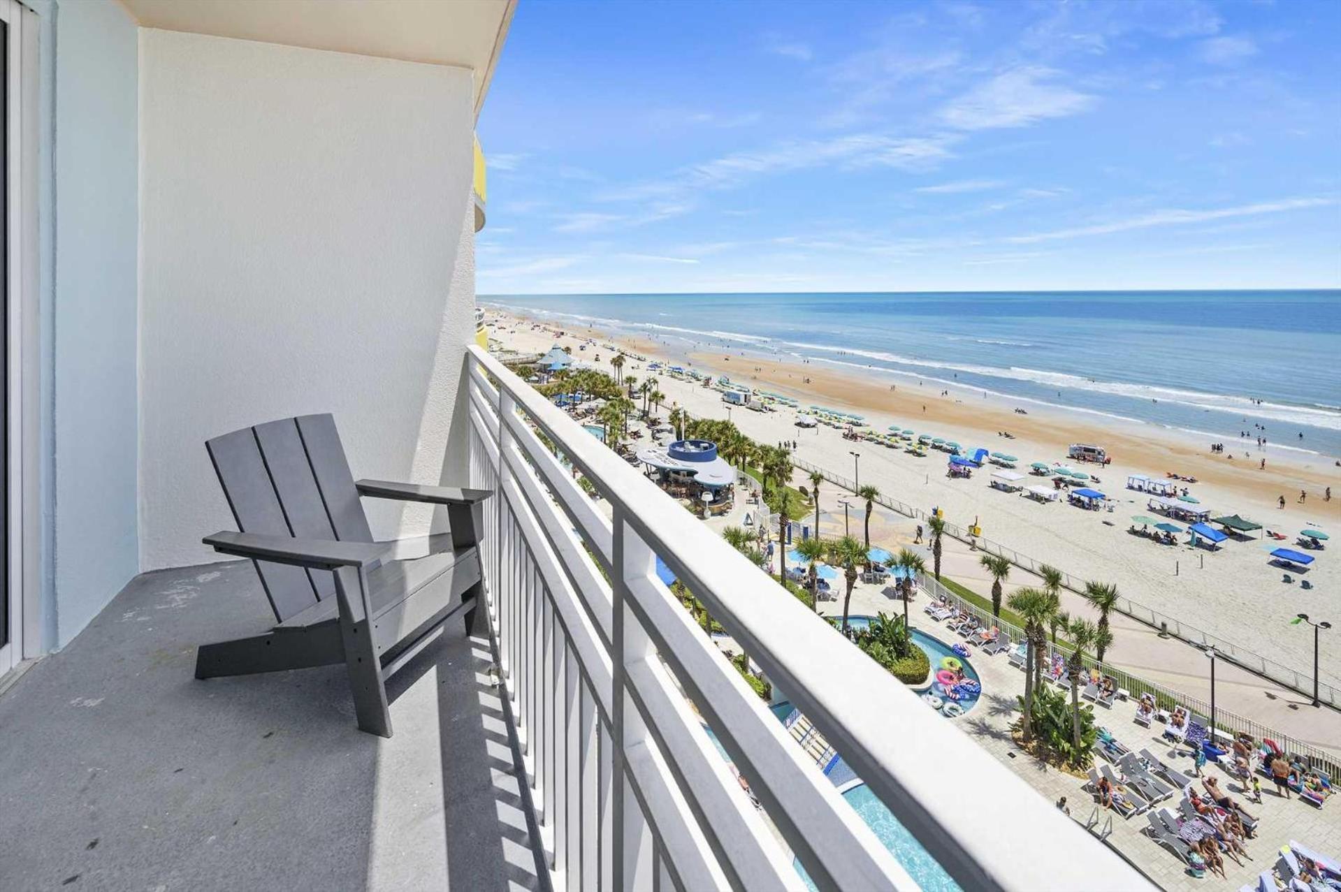 Luxury 9Th Floor 1 Bedroom Condo Direct Oceanfront Daytona Beach | 908 외부 사진